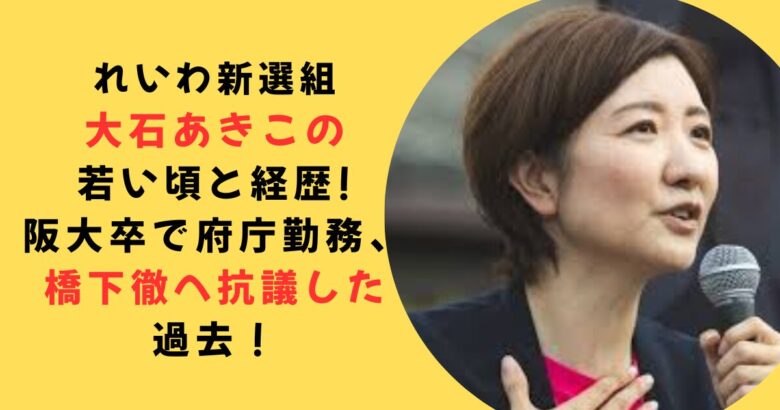 大石あきこ経歴