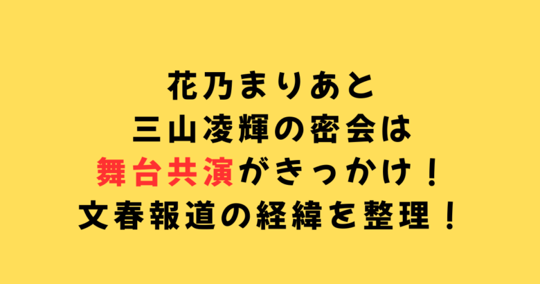 花乃まりあ密会